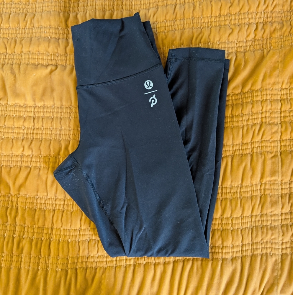 Lululemon Wonder Train High Rise Peloton Leggings 25in